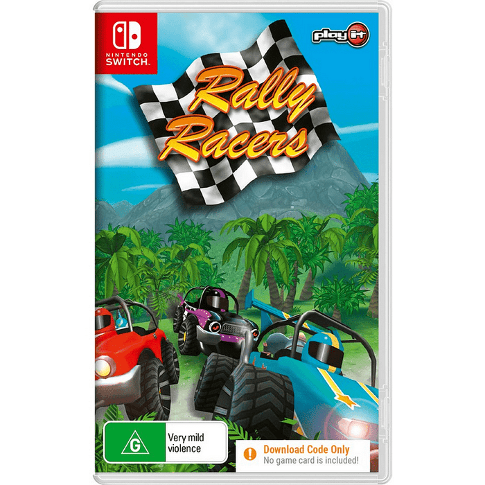Rally Racers Game - Code in Box (NSW)