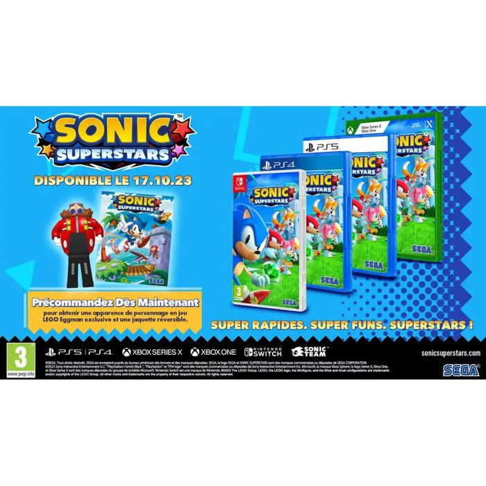 PlayStation 4 Video Game SEGA Sonic Superstars (FR) - Електроника Игри<<<Компютри| Електроника<<<BigBuy&&&Видео