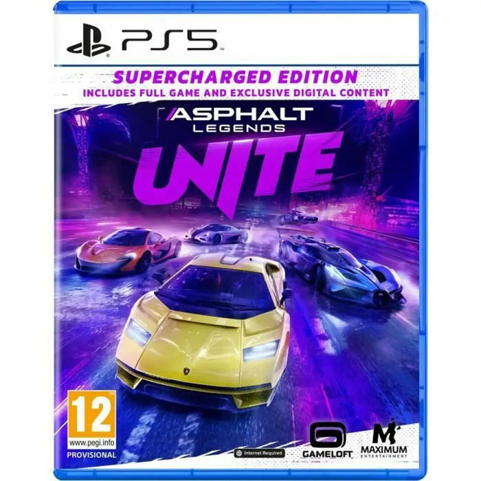 PlayStation 5 Video Game Just For Games Asphalt Legends UNITE Supercharged Edition - Електроника Игри<<<Компютри|