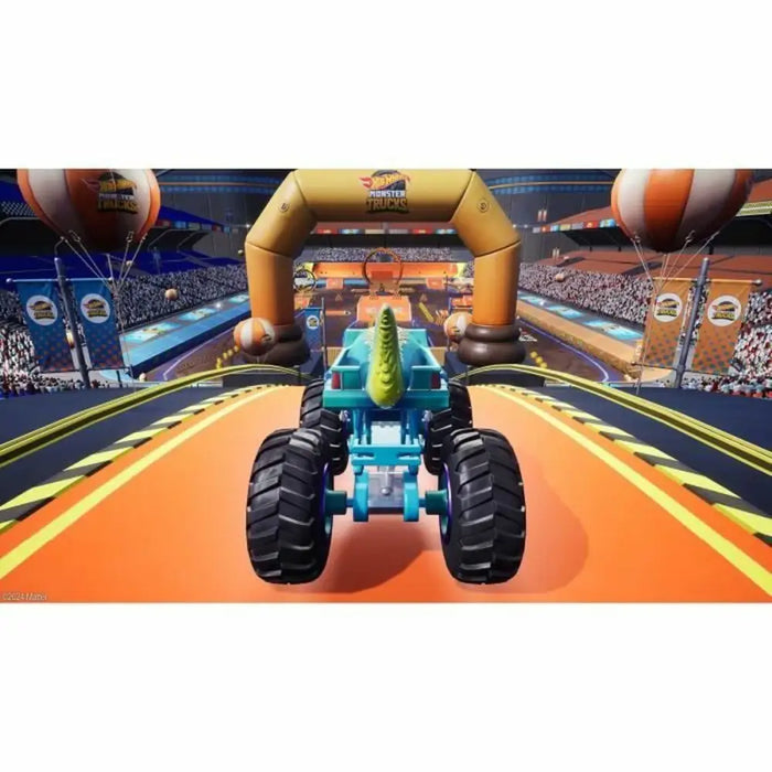 PlayStation 5 Video Game Just For Games Hot Wheels Monster Trucks Stunt Mayhem - Електроника Игри<<<Компютри|