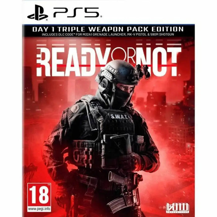 PlayStation 5 Video Game Just For Games Ready or Not: Day One - Електроника Игри<<<Компютри|
