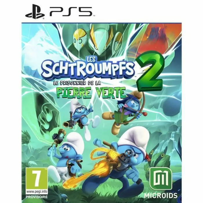 PlayStation 5 Video Game Microids The Smurfs 2 - The Prisoner of the Green Stone (FR) - Електроника Игри<<<Компютри|