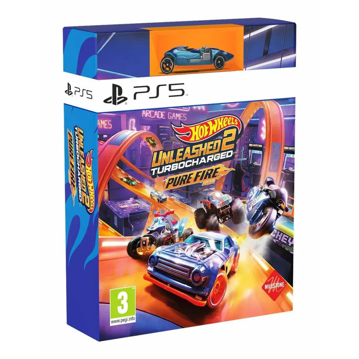 PlayStation 5 Video Game Milestone Hot Wheels Unleashed 2: Turbocharged - Pure Fire Edition (FR) - Електроника