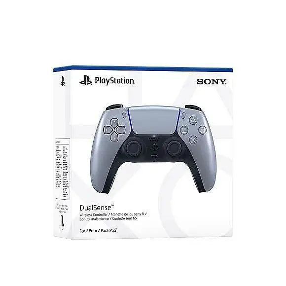 PlayStation DualSense Joystick Sterling Silver - Геймърски джойстици<<<Гейминг аксесоари<<<ТВ Аудио