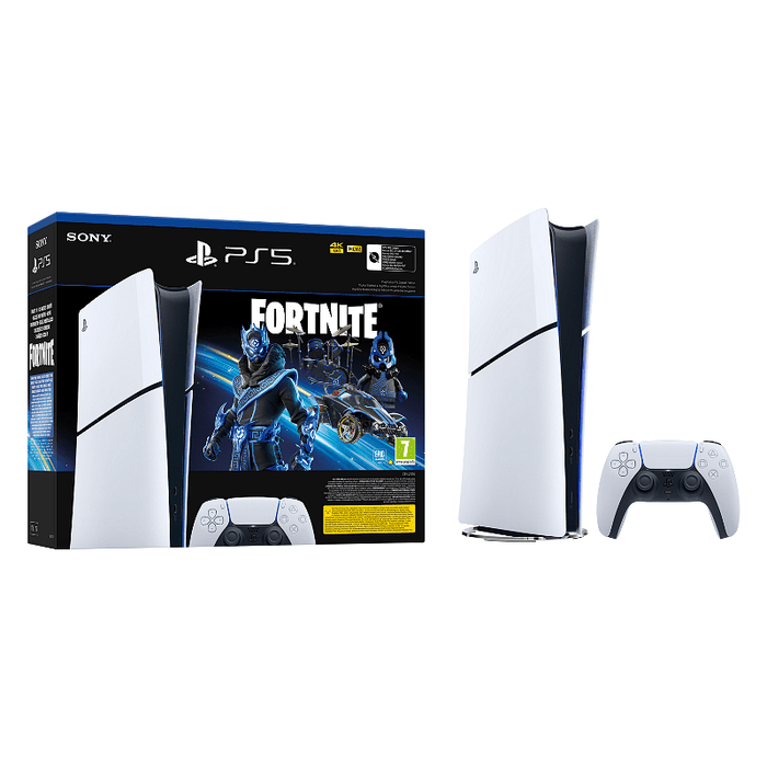 Console PlayStation 5 (Slim) Digital Edition + Fortnite® Cobalt Star