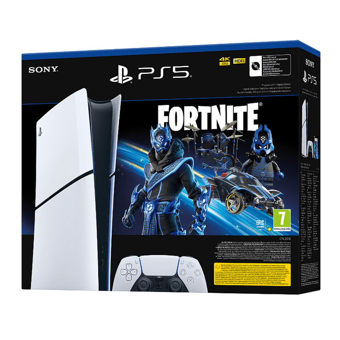 Console PlayStation 5 (Slim) Digital Edition + Fortnite® Cobalt Star