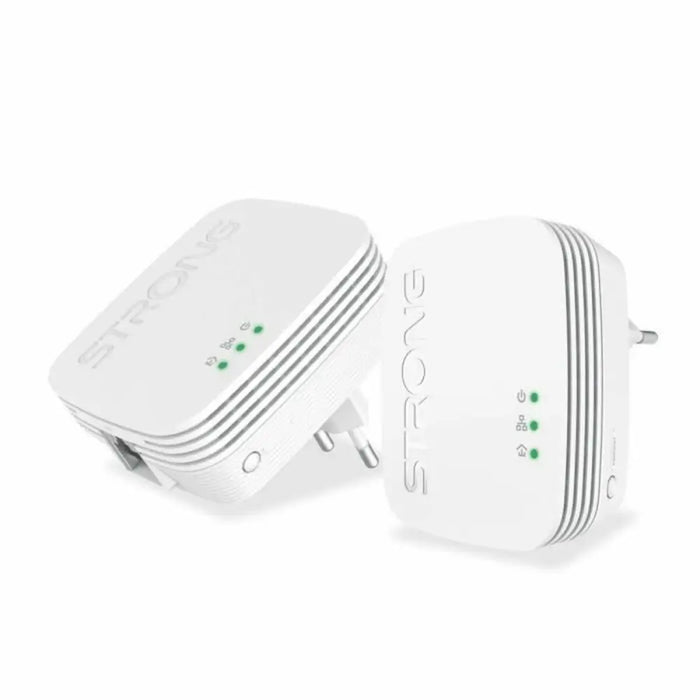 PLC Adapter STRONG Powerline Wi-Fi 600 Triple - Компютър Мрежи и компоненти<<<Компютри| Електроника<<<BigBuy&&&Home
