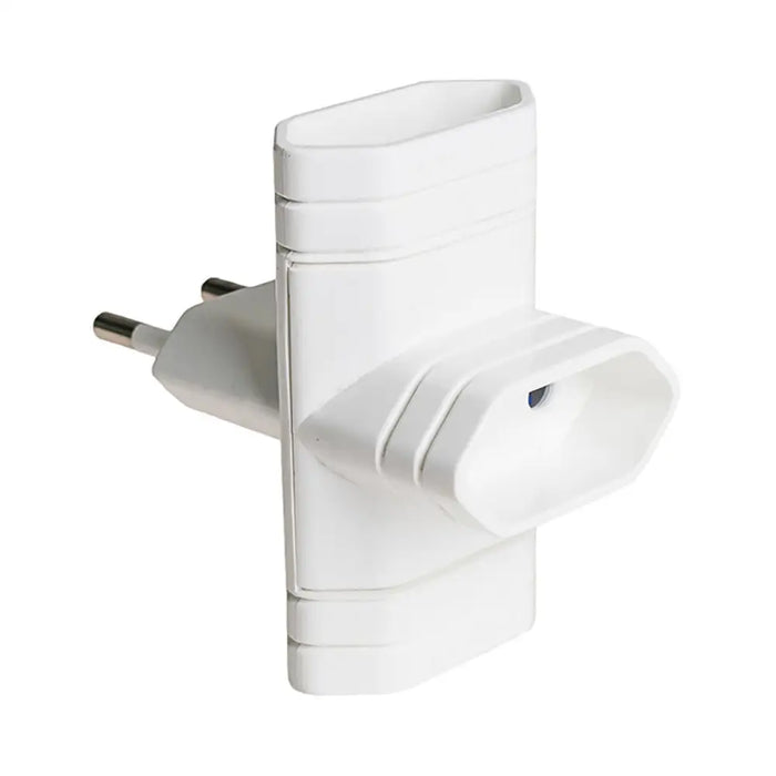Plug adapter Solera 6009 Triple 250 V White 10 A 2300 W - Сигурност Удома<<<Дом Градина<<<BigBuy&&&Смарт