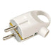 PLUG CORNER WHITE NILSON - Щепсели и куплунги<<<Електроматериали<<<Praktiker&&&Щепсели и