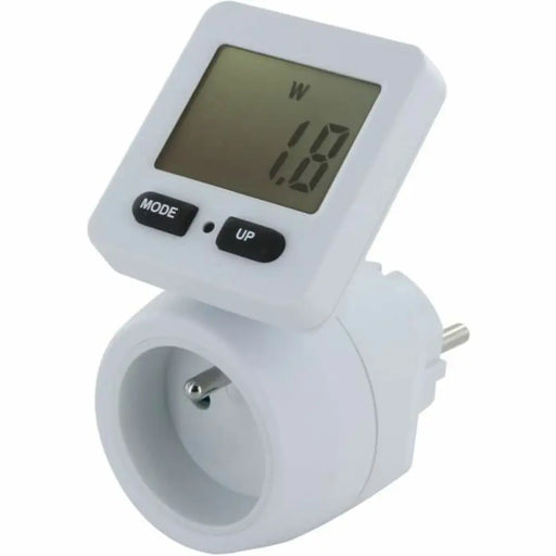 Plug with consumption meter Chacon 54351 White - Сигурност Удома<<<Дом Градина<<<BigBuy&&&Смарт щепсели<<<Сигурност