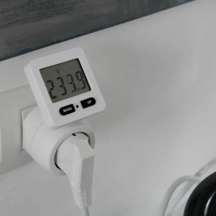 Plug with consumption meter Chacon 54351 White - Сигурност Удома<<<Дом Градина<<<BigBuy&&&Смарт щепсели<<<Сигурност