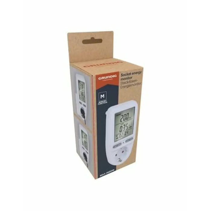 Plug with electricity consumption monitor Grundig 16 A - Сигурност Удома<<<Дом Градина<<<BigBuy&&&Смарт
