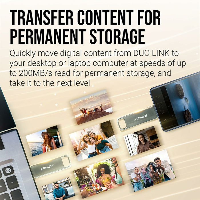 USB stick PNY P-FDI64GDULINKTYC-GE