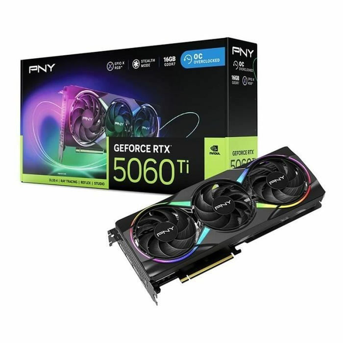 Graphics card PNY geforce rtx 5060 ti 16 GB GDDR7