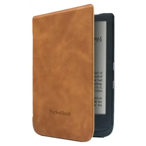 PocketBook WPUC-627-S-LB e-book reader case 15.2 cm (6’’) Folio Brown - eBook Readers