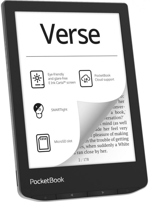 Pocketbook Verse Mist Grey PB629 e-book