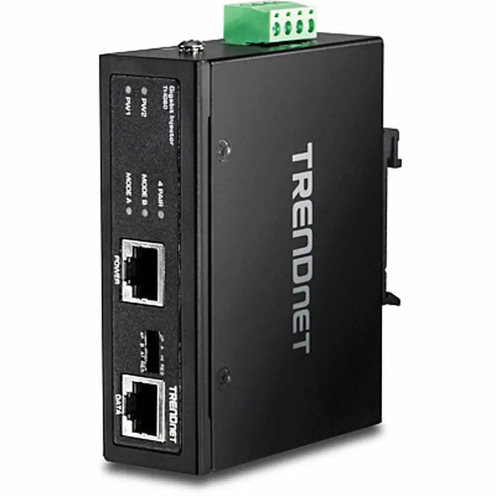 PoE Injector Trendnet TI-IG60 1000 Mbit/s Black - Компютър Мрежи и компоненти<<<Компютри|