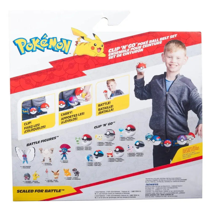 Pokemon W15 Clip ‘n’ Go Poke Ball Belt Set figurine - CollectablesFIG-KOL<<<(Games and toys) FiguresFIG<<<ActionPL