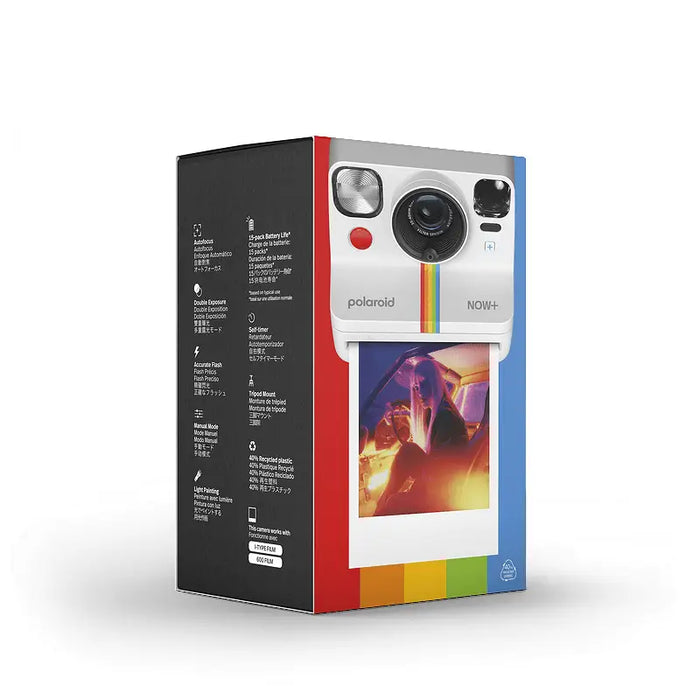 Polaroid NOW+ Gen 2 White 009077 Snapshot Camera - Моментни фотоапарати<<<Спорт и свободно