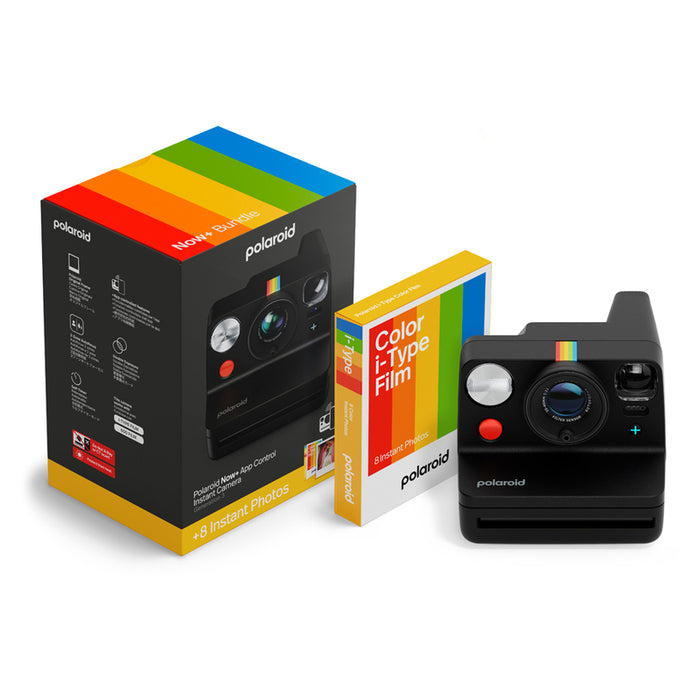 POLAROID NOW+ GEN 3 BLACK BUNDLE instant camera