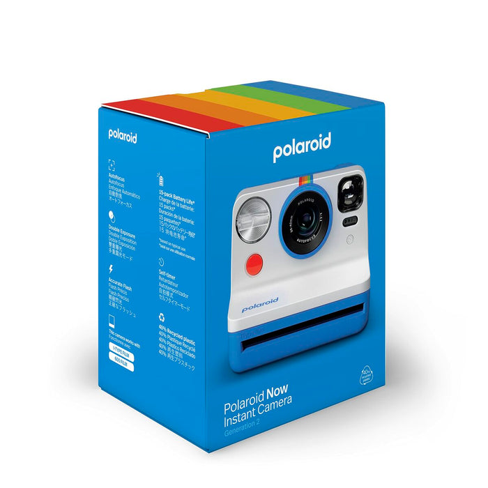 Instant camera Polaroid 009073 Blue 11,2 x 9,4 x 15 cm