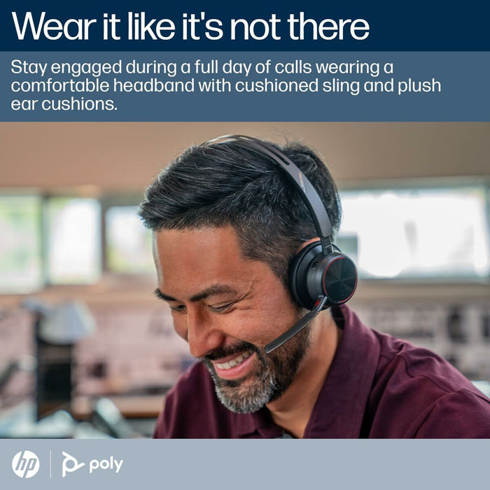 Headphones Poly A4HT2AA#AC3 Black