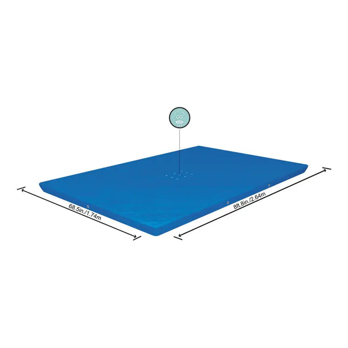 POOL COVER 259X170CM BESTWAY 58105 - Покривала и подложки<<<Басейни плажни артикули и оборудване<<<Градина<<<Praktiker