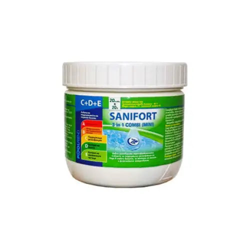 POOL FRIEND SANIFORT POOL ALGAE CONTROL TABLETS - Препарати за басейни и Аксесоари<<<Басейни плажни артикули и