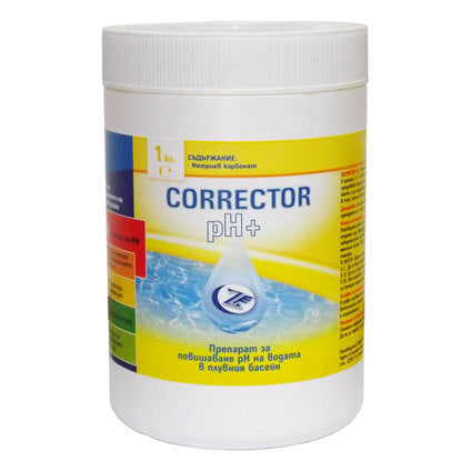 PREPARATION FOR RAISING THE PH+ OF POOL WATER POOL FRIEND SANIFORT