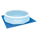 POOL MAT 335X335CM BESTWAY 58001 - Покривала и подложки<<<Басейни плажни артикули и оборудване<<<Градина<<<Praktiker