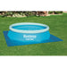 POOL MAT 335X335CM BESTWAY 58001 - Покривала и подложки<<<Басейни плажни артикули и оборудване<<<Градина<<<Praktiker