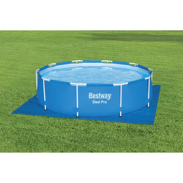 POOL MAT 335X335CM BESTWAY 58001 - Покривала и подложки<<<Басейни плажни артикули и оборудване<<<Градина<<<Praktiker