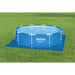 POOL MAT 335X335CM BESTWAY 58001 - Покривала и подложки<<<Басейни плажни артикули и оборудване<<<Градина<<<Praktiker