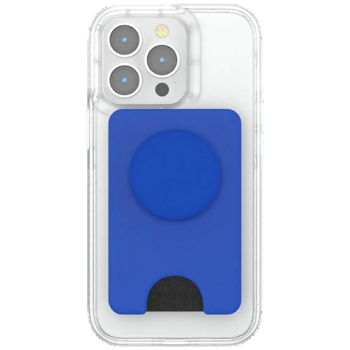 Popsockets PopWallet+ PopGrip PW+ MS MagSafe Wallet Phone Holder and Stand - Blue - Cell phone holders<<<HurtelXML