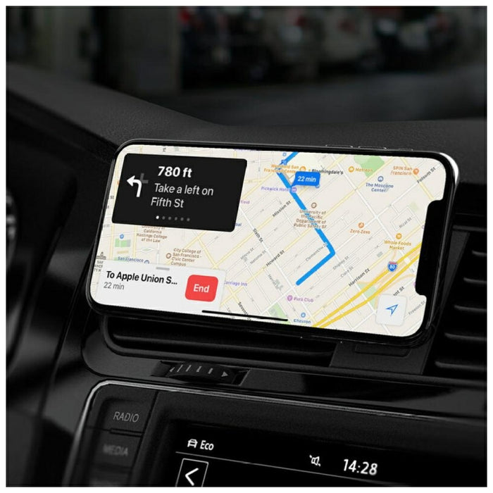 Popsockets Car Vent 2 + PopGrip Holder - Black