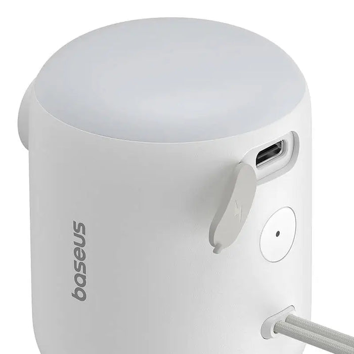 Portable Air Pump Baseus PocketGo (White) - Camping<<<Outdoor<<<InnproXML
