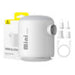 Portable Air Pump Baseus PocketGo (White) - Camping<<<Outdoor<<<InnproXML
