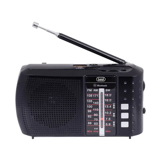 Portable Bluetooth Radio Trevi RA 7F20 BT Black - Електроника Звук<<<Компютри| Електроника<<<BigBuy&&&CD