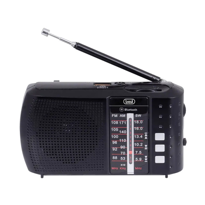 Portable Bluetooth Radio Trevi RA 7F20 BT Black - Електроника Звук<<<Компютри| Електроника<<<BigBuy&&&CD