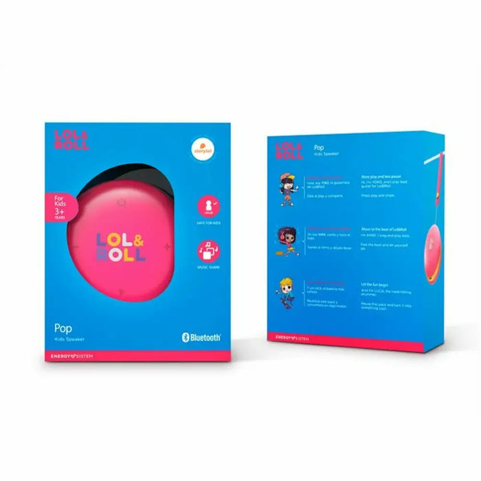 Portable Bluetooth Speakers Energy Sistem Lol&Roll Pop Pink 5 W - Електроника Звук<<<Компютри|