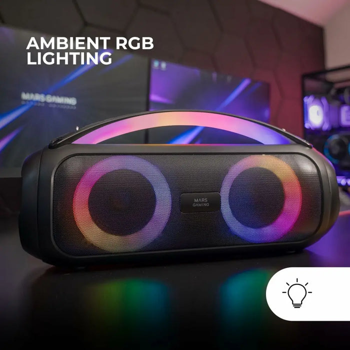 Portable Bluetooth Speakers Mars Gaming MSPULSE Black 4 W 50 W - Електроника Звук<<<Компютри|