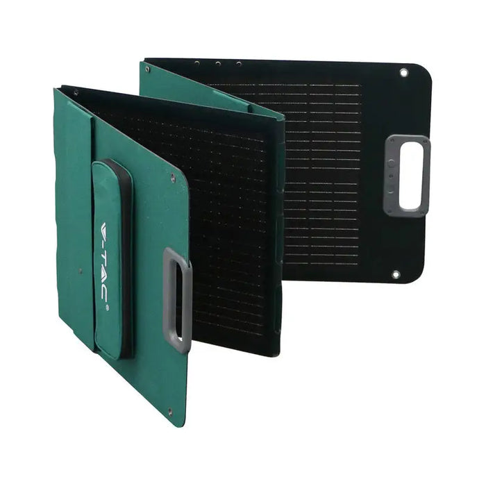 PORTABLE FOLDABLE SOLAR PANEL 80W V-TAC - Панели<<<Соларни системи<<<Електроматериали<<<Praktiker