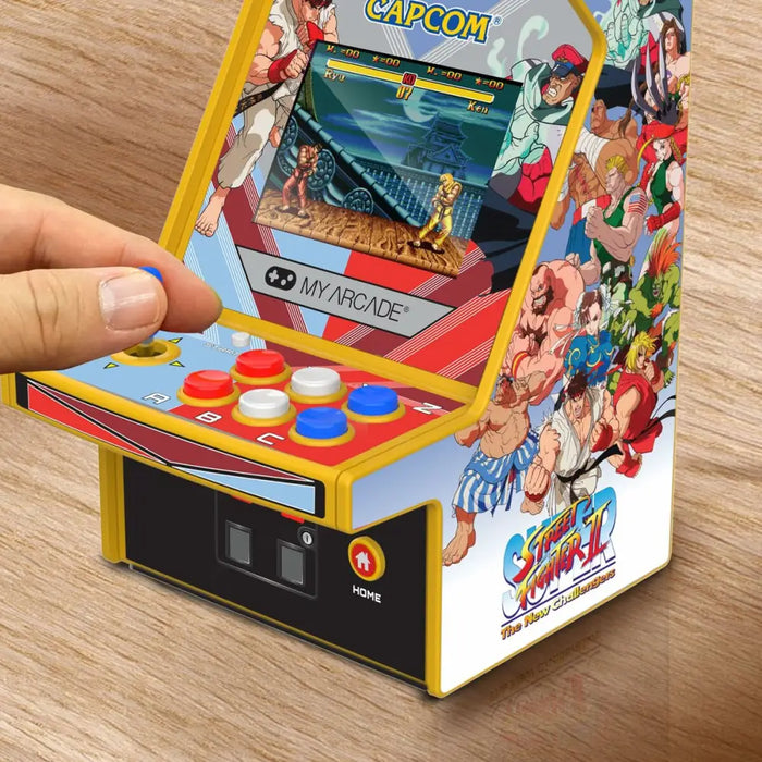 Portable Game Console My Arcade Micro Player PRO - Super Street Fighter II Retro Games - Електроника Игри<<<Компютри|