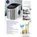 Portable ice maker LIN ICE PRO-S12 silver - Ice-makersAGD-KOS<<<Home Appliance - ProductsAGD<<<ActionPL