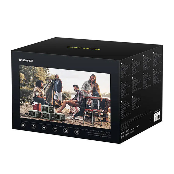Portable Power Station Baseus Energy Stack 600W Green - Power stations<<<Power stations<<<Energy<<<InnproXML