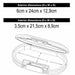 Portable Safe Box with Security Cable Master Lock 5900EURDWHT White ABS 700 ml 6 x 12,9 x 24 cm - Сигурност Удома<<<Дом