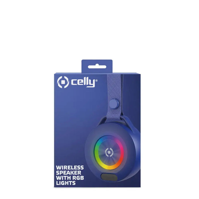 Portable Speaker Celly LIGHTBEATBL Blue 5 W - Електроника Звук<<<Компютри| Електроника<<<BigBuy&&&Блутут