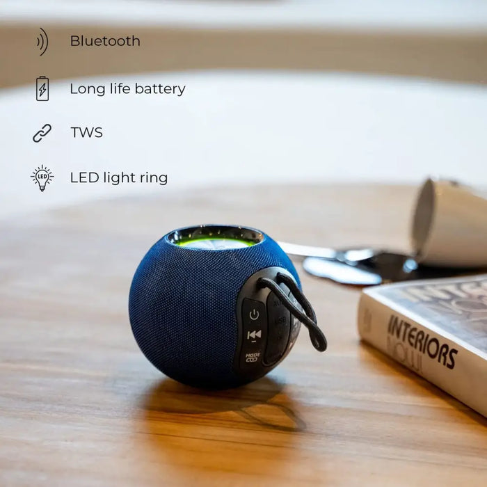 Portable Speaker Ibiza BOOMY - Електроника Звук<<<Компютри| Електроника<<<BigBuy&&&Блутут Колони<<<Електроника
