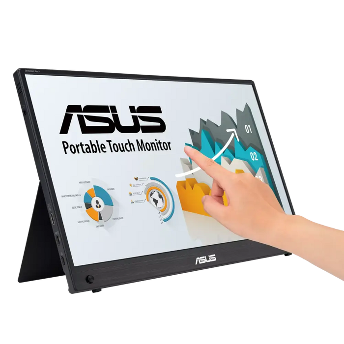 Portable touch Monitor ASUS ZenScreen Touch MB16AMTR 16’’ IPS FHD (1920x1080) - Монитори и публични дисплеи<<<Монитори