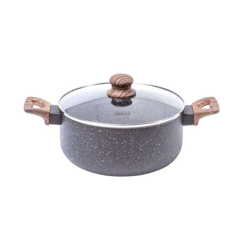 POT 24CM 4.8L INDUCTION BRIO MOCCA MARBLE - Съдове за готвене<<<Домашни потреби<<<Кухня<<<Praktiker